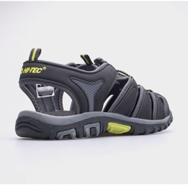 Sandály HI-TEC Eritio AVSSS21-HT-02 BLACK/LIME černá 4