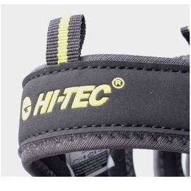 Sandály HI-TEC Eritio AVSSS21-HT-02 BLACK/LIME černá 6