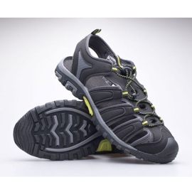 Sandály HI-TEC Eritio AVSSS21-HT-02 BLACK/LIME černá 8