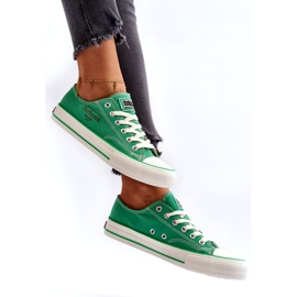 Dámské tenisky Big Star NN274240 Green zelený 1