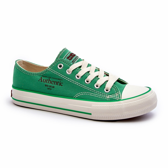 Dámské tenisky Big Star NN274240 Green zelený 3