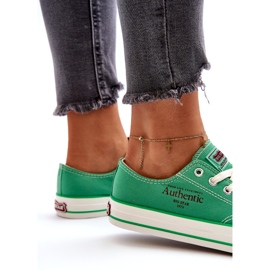 Dámské tenisky Big Star NN274240 Green zelený 4