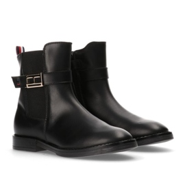 Tommy Hilfiger Chelsea Boot Černé kotníkové boty T4A5-33048-0036999-999 černý 1