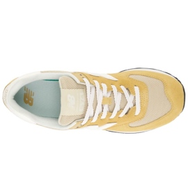 Unisex boty New Balance U574PBE žluť 1