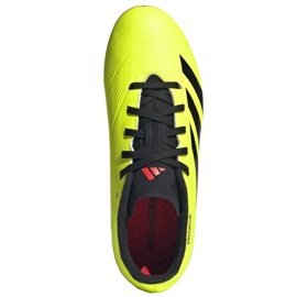 Kopačky Adidas Predator League L Fg Jr IG7747 žlutá 2