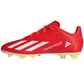 Kopačky Adidas X Crazyfast Club FxG IF0720 červený 1