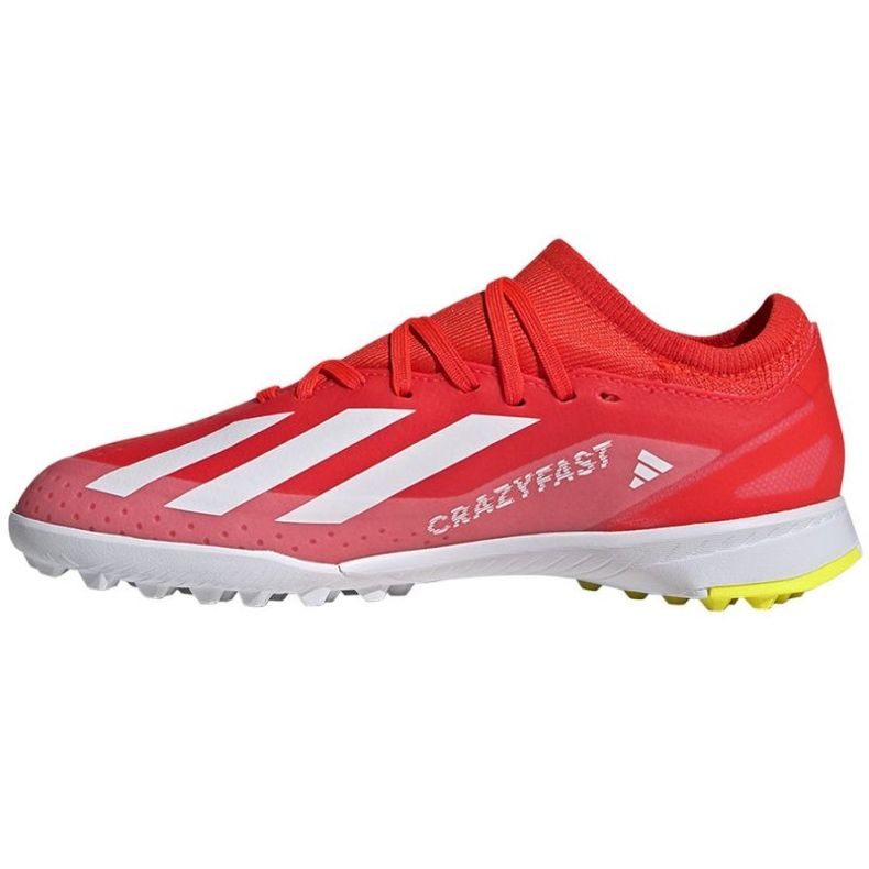 Kopačky Adidas X Crazyfast League Tf Jr IF0679 červené 1