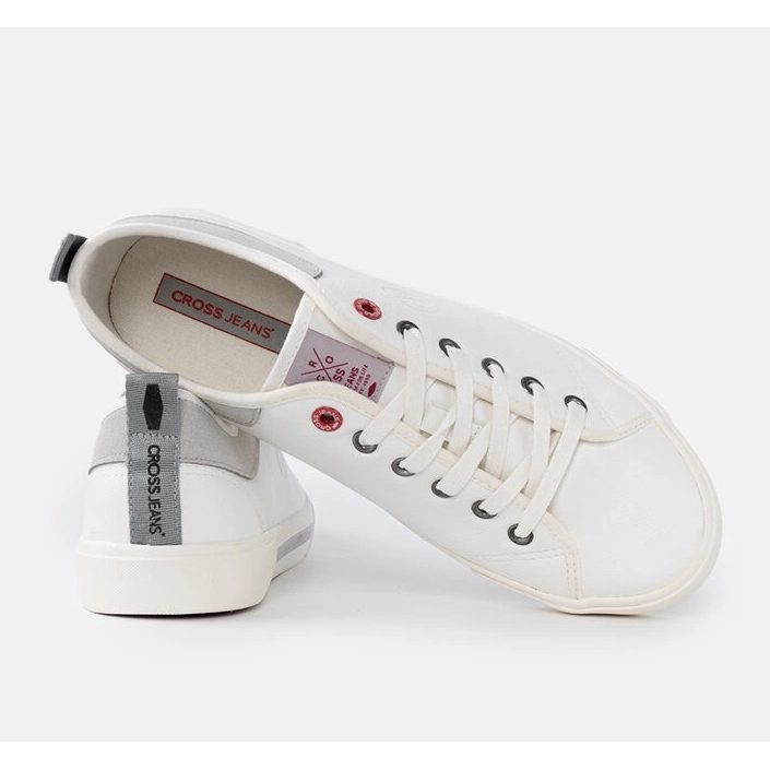 Bílé pánské tenisky Cross Jeans bílý 1