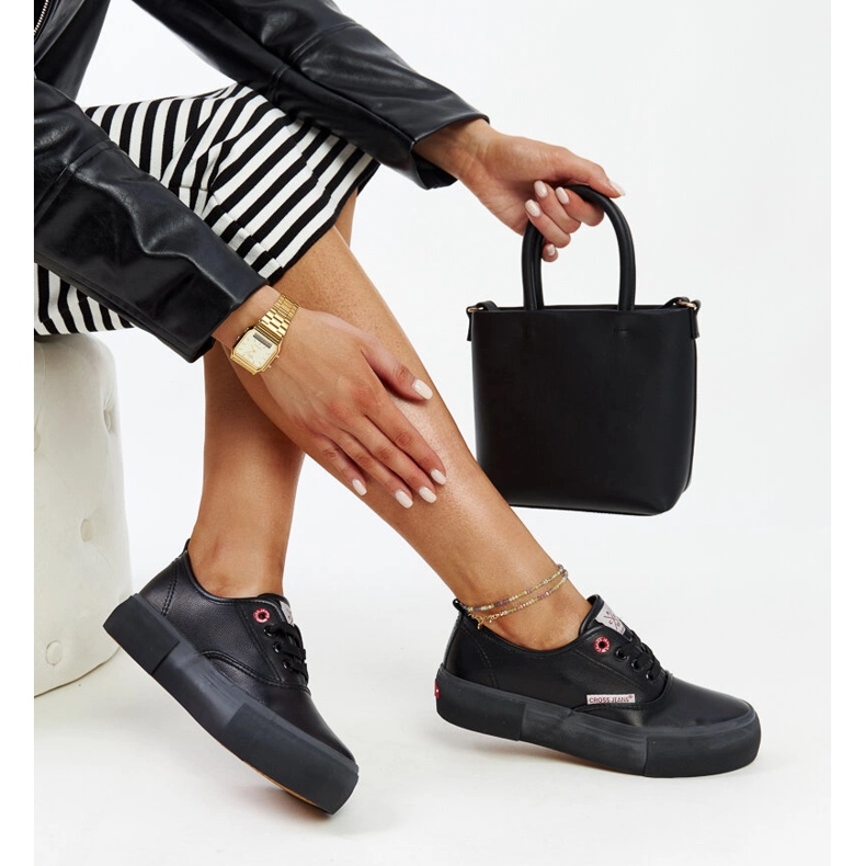 Černé dámské tenisky Cross Jeans černá 1