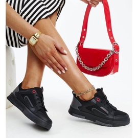 Černošedé dámské tenisky Cross Jeans černý 1