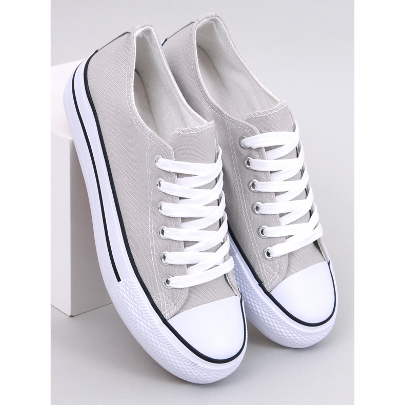 Klasické dámské tenisky Fargis Grey šedá 1