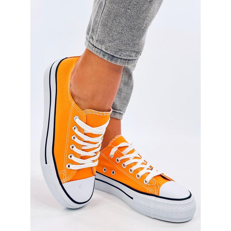 Dámské klasické tenisky Fargis Yellow žlutá 2