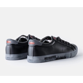 Černošedé pánské tenisky Cross Jeans černá 2