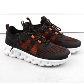 Pánské černé nazouvací sportovní boty McKeylor 19830 černá 1