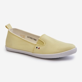 Dámské nazouvací tenisky Sneakers Yellow Adrancia žluť 1