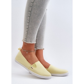 Dámské nazouvací tenisky Sneakers Yellow Adrancia žluť 2
