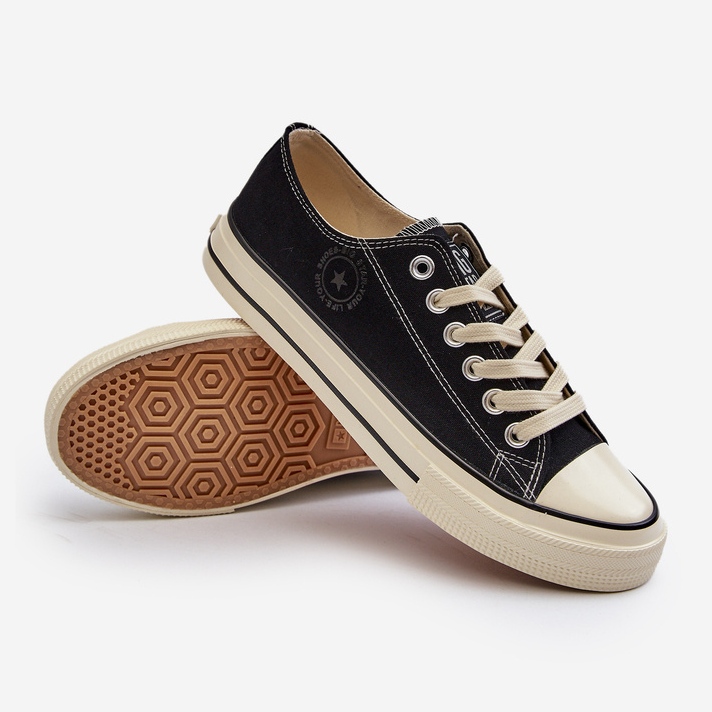 Pánské nízké tenisky Big Star NN174099 Black černá 1