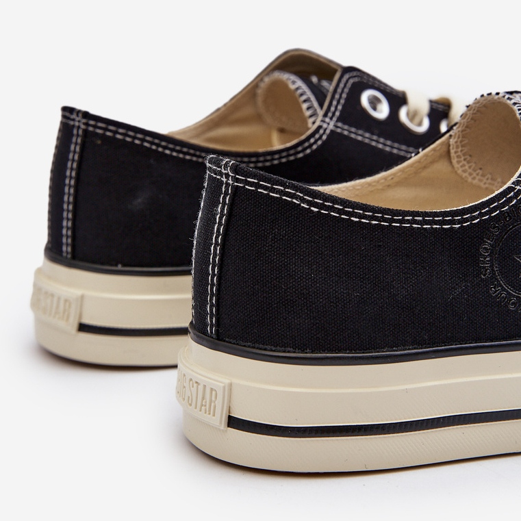 Pánské nízké tenisky Big Star NN174099 Black černá 2