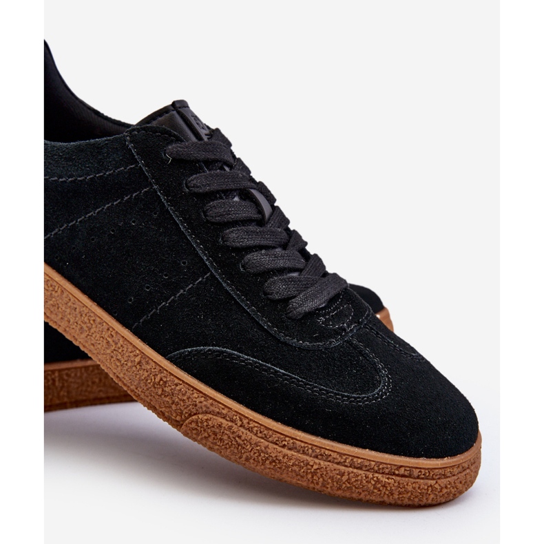 Pánské semišové tenisky Big Star NN174187 černé černá 2