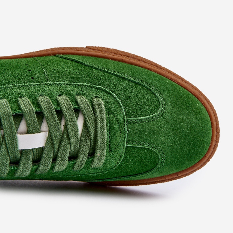 Pánské semišové tenisky Big Star NN174188 Zelená 1