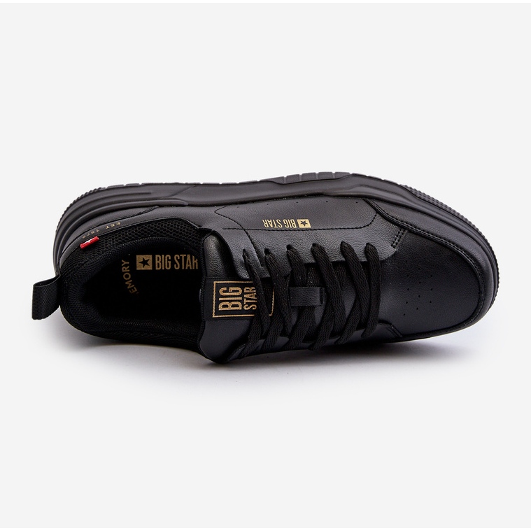 Pánské tenisky Memory Foam System Big Star NN174148 Black černá 1 Pánské tenisky Memory Foam System Big Star NN174148 Black černá 1