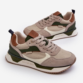 Pánské tenisky Memory Foam System Big Star NN174349 Béžová béžový 1