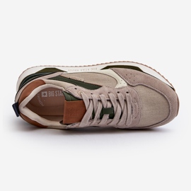 Pánské tenisky Memory Foam System Big Star NN174349 Béžová béžový 2