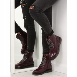 Červené boty Martensiaki DD32 červený 2