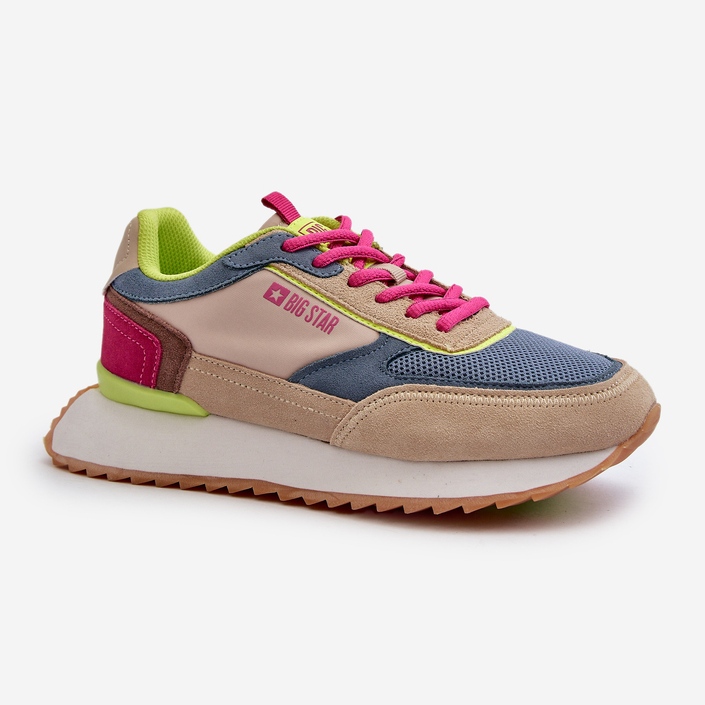 Dámské tenisky Memory Foam System Big Star NN274692 Multicolor modrý 1