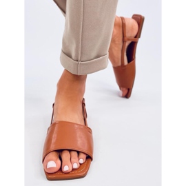Dámské sandály Dreys Camel hnědý 1