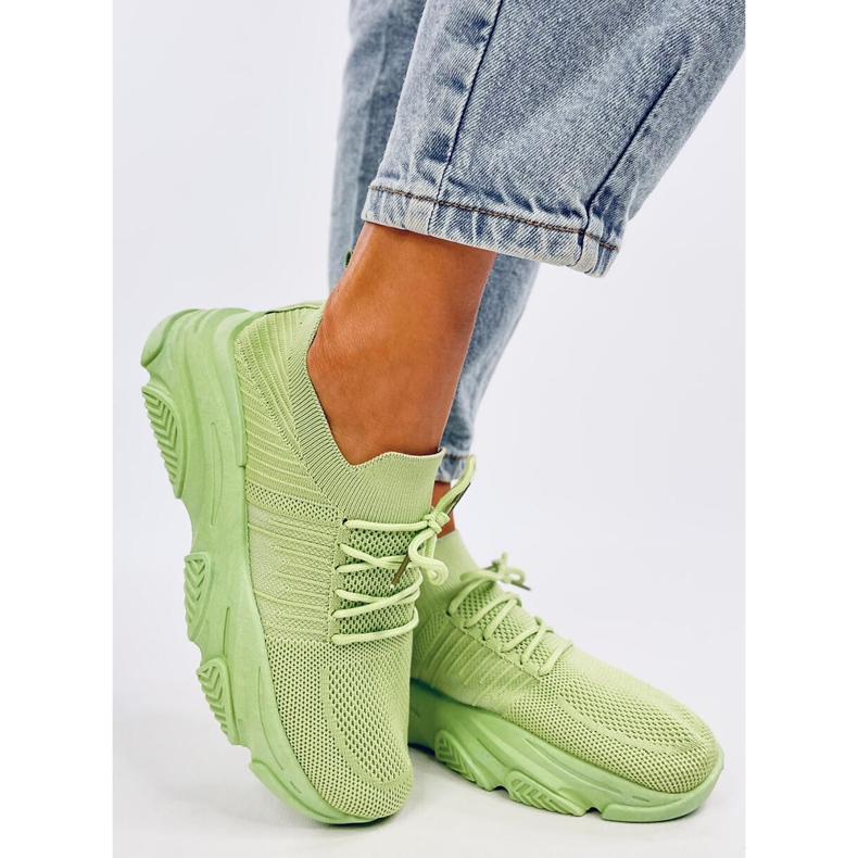 Ponožkové sportovní boty Fabre L.GREEN zelená 1