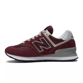 Boty New Balance WL574EVM červený 1