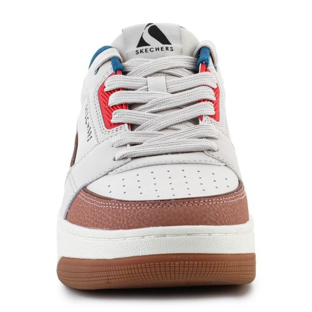 Boty Skechers Uno Court-Low-Post 183140-NTMT béžový 1