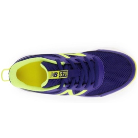 Boty New Balance YK570BY3 modrý 2