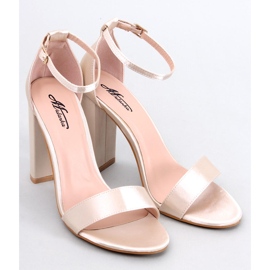 Blokové sandály Ranae Apricot béžový 1