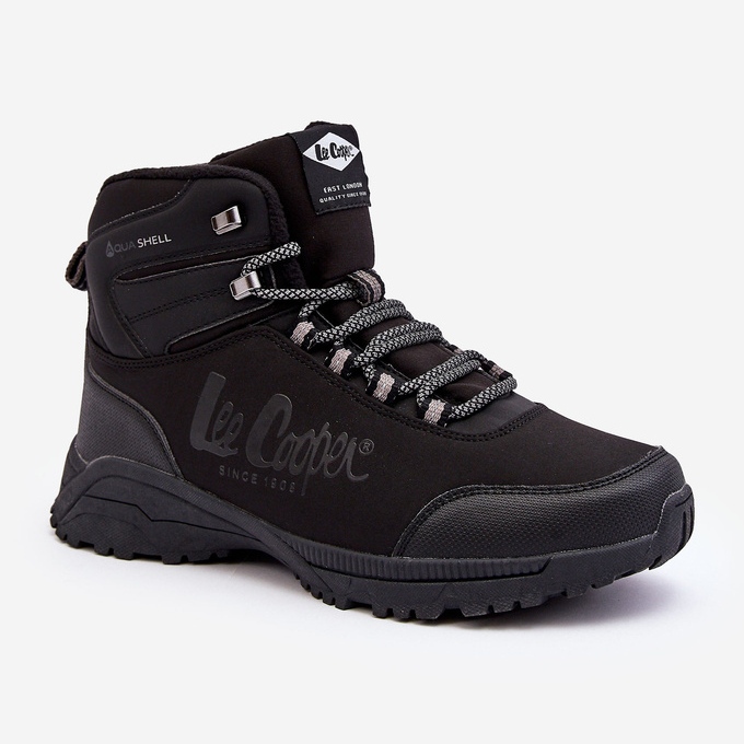Pánské zateplené trekingové boty Lee Cooper LCJ-22-01-1404M Černá černý 1