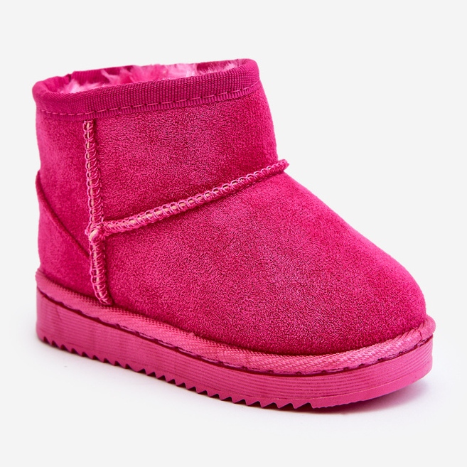 Dětské zateplené sněhule Fuchsia Gooby růžový 1