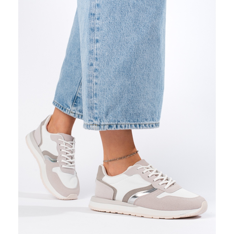 Dámské bílé sportovní boty bílý 1