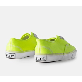 Žluté dětské tenisky Costrana žlutá 1 Žluté dětské tenisky Costrana žlutá 1