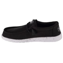 Hey Dude Wally Slub Canvas W 40009-001 boty černý 1