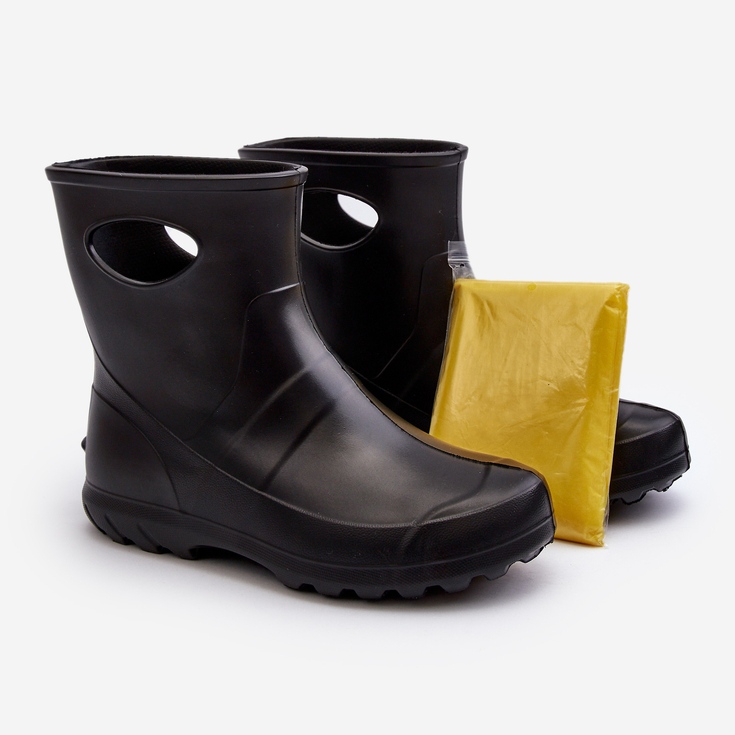 Dámské voděodolné holínky LEMIGO Garden 752 Black černý 1
