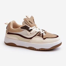 Dámské Tenisky na platformě Hnědá Etnaria hnědý 2