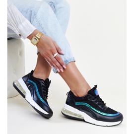 Černé tenisky s hologramem Jelek černá 1