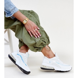 Bílé tenisky s hologramem Jelek bílý 1