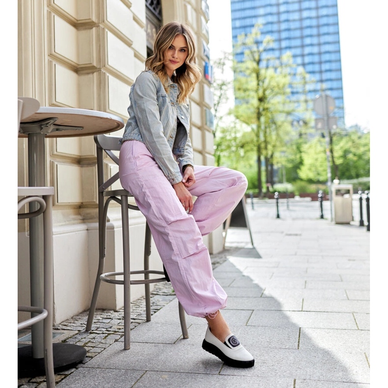 Béžové boty s masivní podrážkou Teska béžový 1