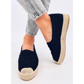 Prolamované espadrilky Dagonei Black černý 2