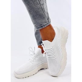 Ponožkové sportovní boty Jaussa White bílý 2 Ponožkové sportovní boty Jaussa White bílý 2