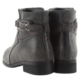 Boty Jodhpur boots W148 šedé šedá 2