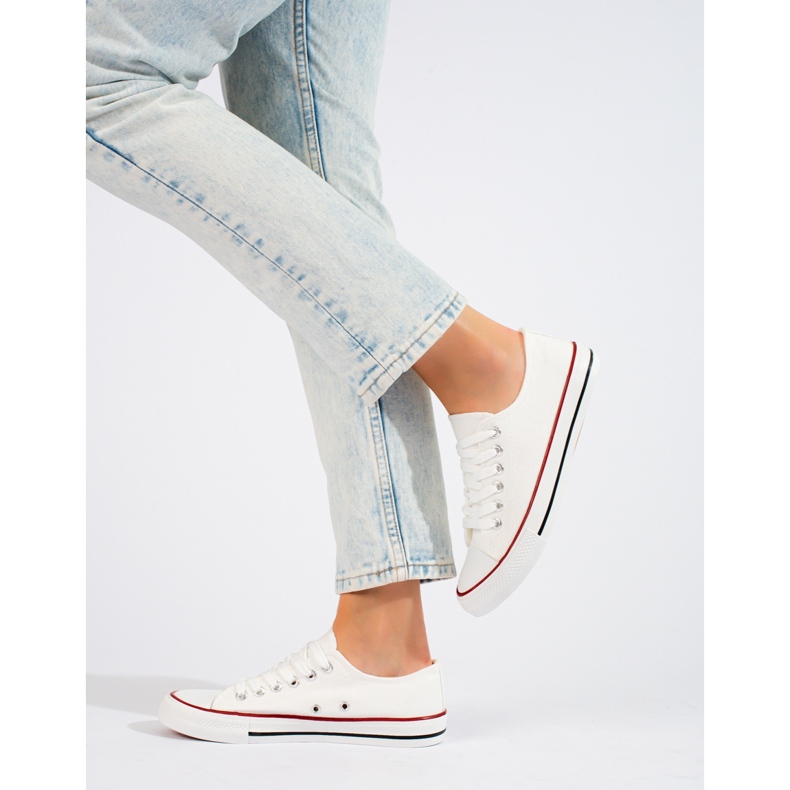 BM Bílé tenisky bílý 2