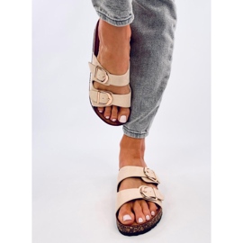 Korkové pantofle Scholki Byrd Beige béžový 1